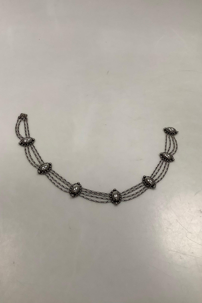 Georg Jensen Sterling Sølv Halskæde No 13