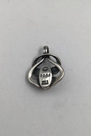 Georg Jensen Sterling Silver Neck Pendant with Stone 2006（ジョージ ジェンセン スターリングシルバー ネックペンダント ストーン 2006