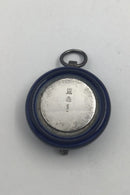 Royal Copenhagen/ Anton Michelsen Kreuz Anhänger Sterling Silber und Porzellan