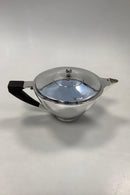 Georg Jensen Sterling Silber Art Deco Teekanne von Johan Rohde Nr. 529 A