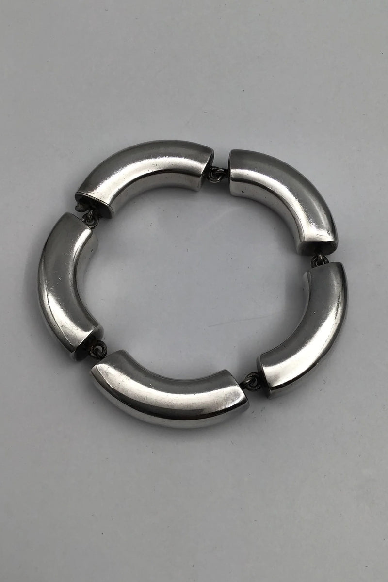 Georg Jensen Sterling Sølv Armlænke No. 216 Astrid Fog