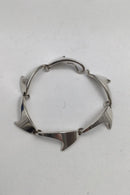 Bent Knudsen Sterling Sølv Hajfinne Armlænke