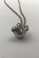 Hans Hansen Sterling Sølv Vedhæng Fugl / Fredsdue