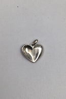 Georg Jensen Sterling Sølv Hjertevedhæng 2012 Allan Scharff
