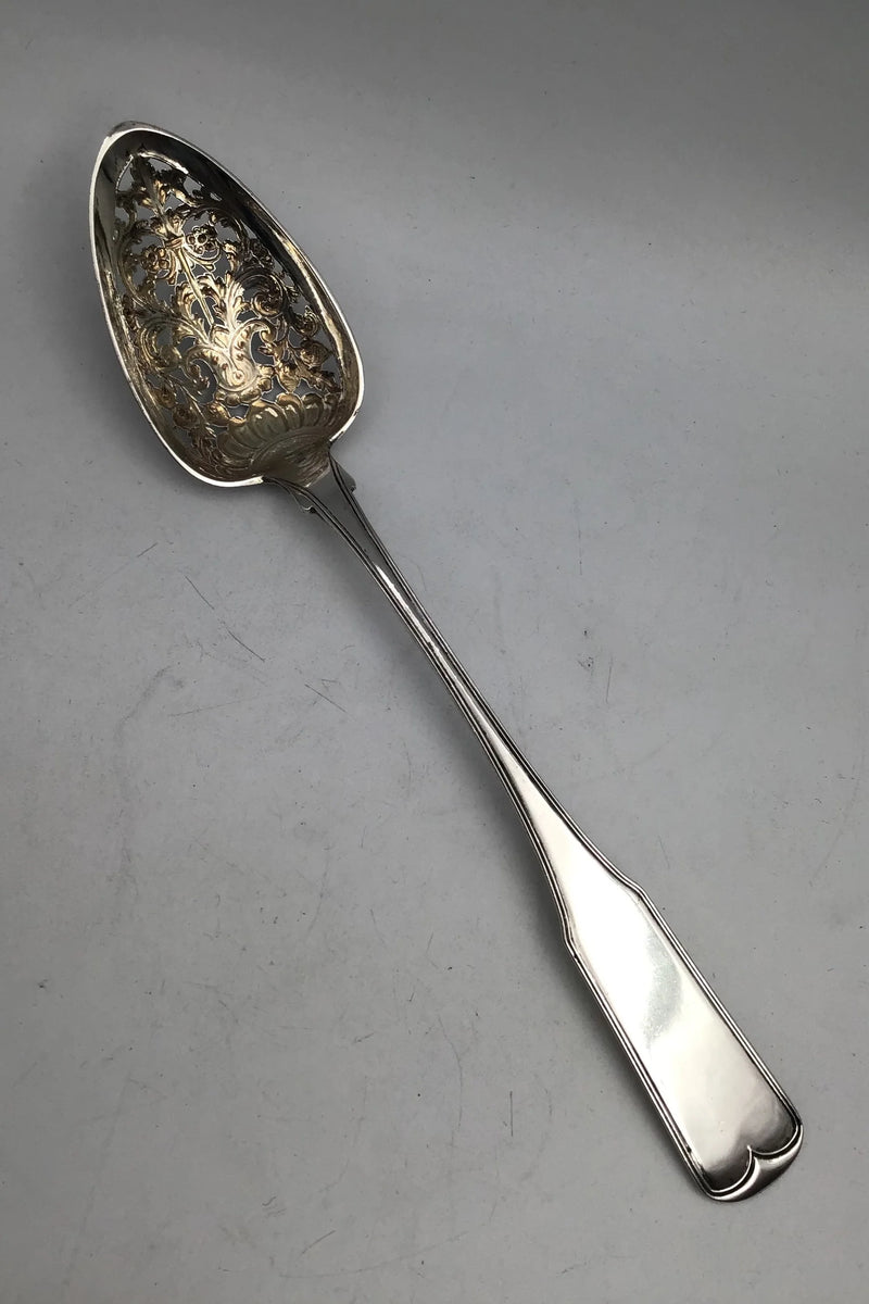 Engel Gammel Riflet Sølv Bærske (1848)