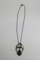 Georg Jensen Silver Necklace No. 4 (Multi colored) (1915-1930)