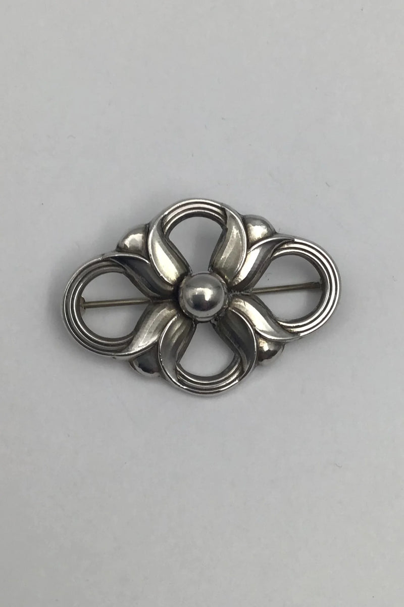 Georg Jensen Sterling Sølv Broche No. 305