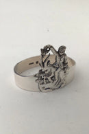 H. C. Andersen Eventyr Sølv Servietring Klods Hans