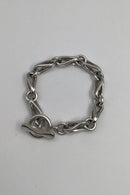 Hans Hansen Sterling Sølv Moderne Armlænke