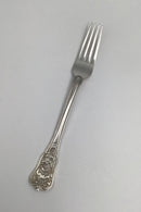 Anton Michelsen Sterling Sølv Rosenborg Frokostgaffel