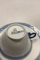 Royal Copenhagen Blå Vifte Thekop og Underkop No 11539