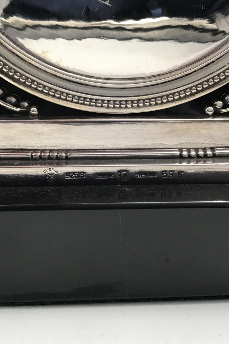Georg Jensen Sterling Sølv "Konge" Barometer No. 596 (1930-1945)