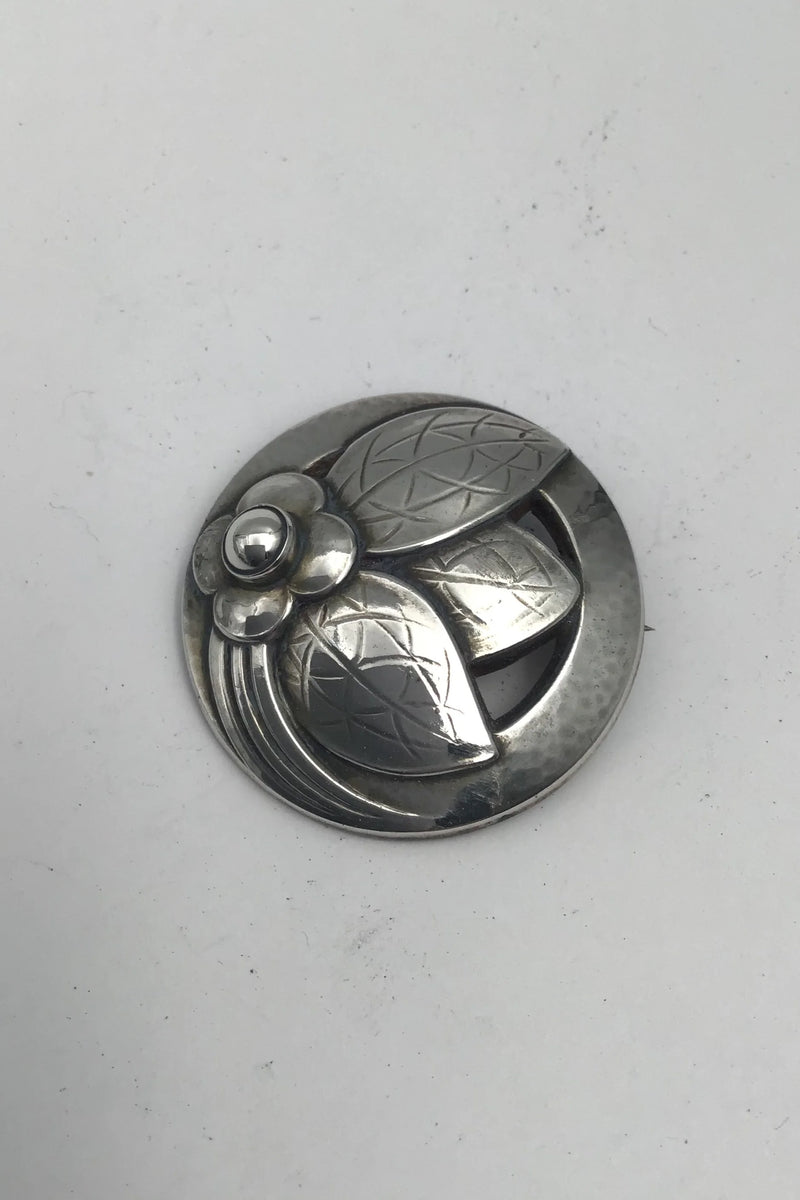 Georg Jensen Sterling Sølv Broche No. 127