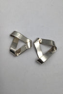 Hans Hansen Sterling Sølv "Øreringe"