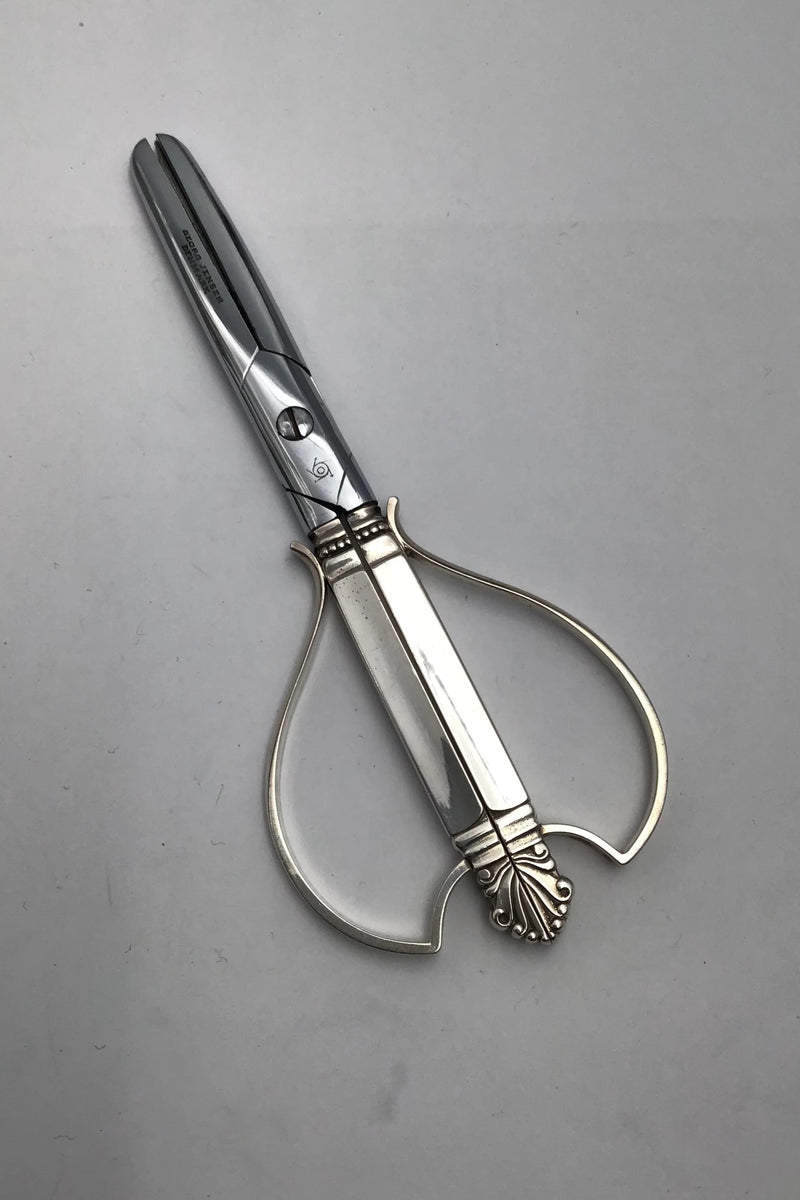 Georg Jensen Sterling Sølv / Stål Dronning Druesaks No. 254