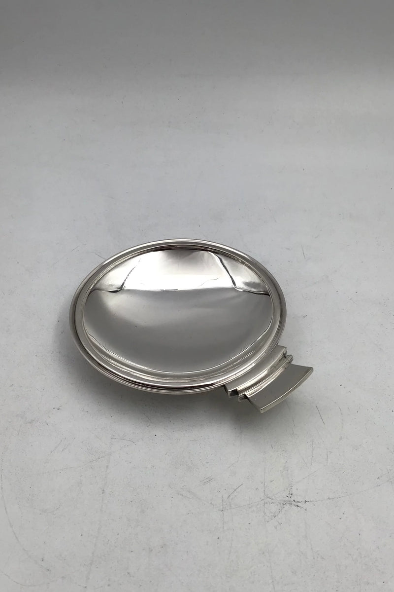 Georg Jensen Sterling Sølv Pyramide Lille skål med håndtag No. 600