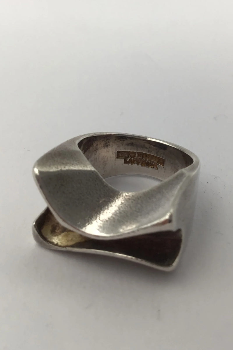 Lapponia Sterling Sølv Ring Björn Weckström