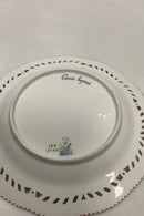 Royal Copenhagen Flora Danica Hunting Lunch Plate No 20/3554 mit durchbrochenem Rand.