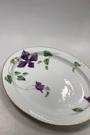 Royal Copenhagen Musselmalet Art Nouveau Blomster Stort Serveringsfad