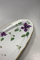 Royal Copenhagen Musselmalet Art Nouveau Blomster Fiskefad