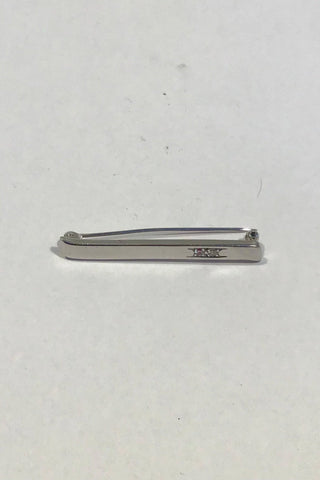 Jos. Kahn A/S 14 K White Gold brooch/Tie pin