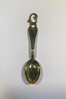 A. Michelsen 1948 Weihnachtslöffel Vergoldetes Sterlingsilber mit Emaille