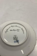 Royal Copenhagen Privatmalet Flora Danica Kagetallerken No 3552