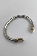AB? Sterling Sølv / 18 K Guld Armring