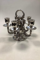 Georg Jensen Sterling Sølv Grape Kandelabra 5-armet No 383A