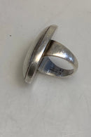 Georg Jensen Sterling Sølv Ring No 90 B Sølvsten