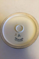 Aluminia Bremerholm Lysestage med brun glasur No 4/1491