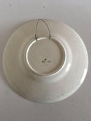 Aluminia Fajance Fadskål No 602/549 med Fuglemotiv af en papegøje