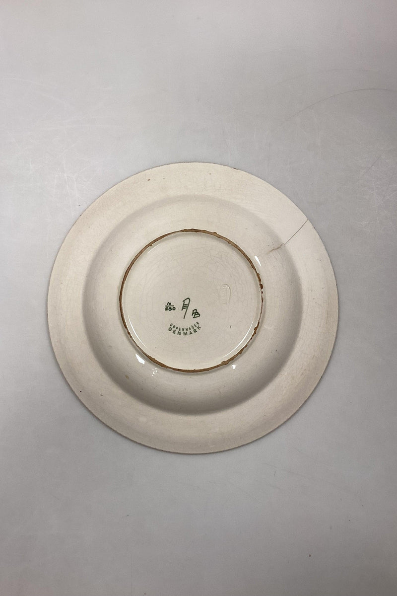 Aluminia Guldregn (Laburnum) Dyb Tallerken No. 10/230