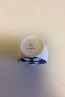 アルミニアクリスマスハート花瓶（ブルー