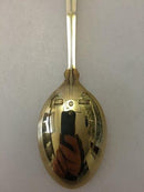 Anton Michelsen Commemorative Spoon In Gilded Sterling Silver from 1898
