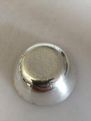 Anton Michelsen Salt & Pepper set in Sterling Silver with yellow enamel.