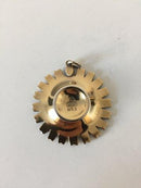 Anton Michelsen Large Marguerite pendent in Sterling Silver and enamel