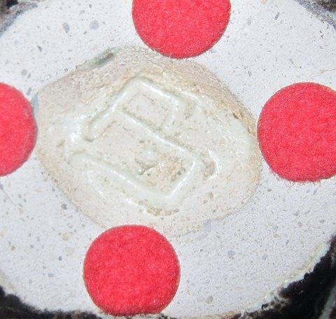 Arne Ingdam Bjørne Unge figur i lækker glasur