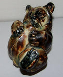Arne Ingdam Bear Cub figurine in nice glaze 11 x 8,5cm