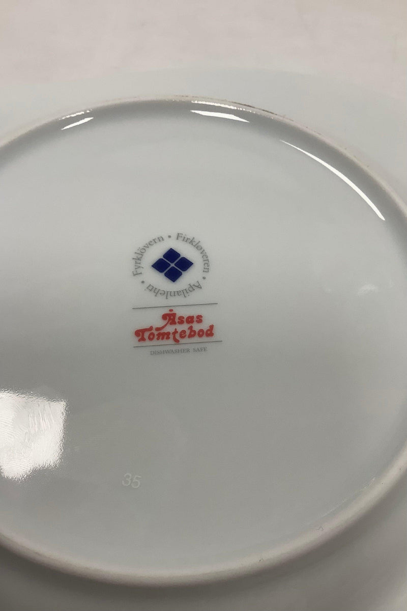 Åsas Tomtebod Stel Firkløveren Frokosttallerken