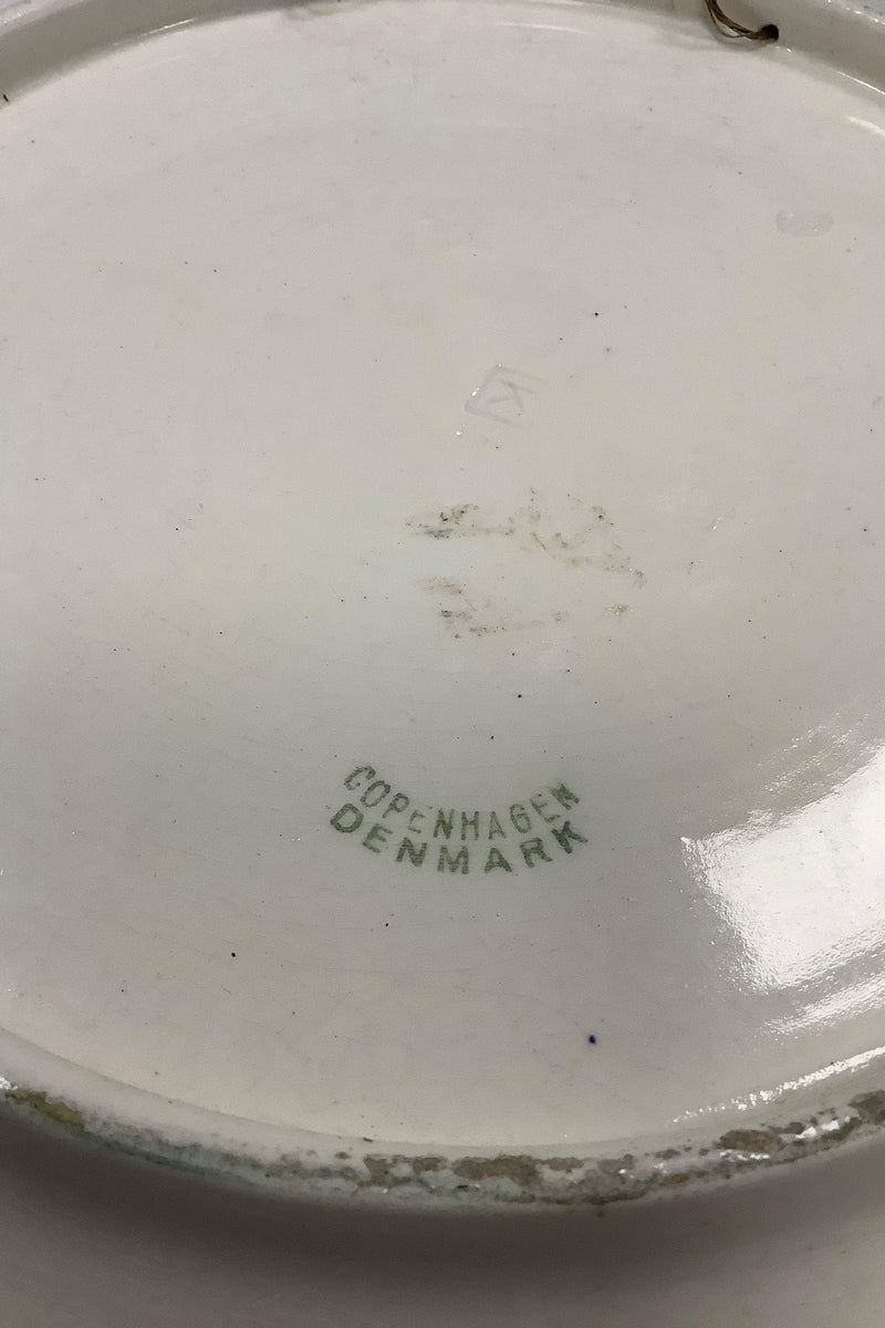 Aluminia Stor Vægplatte med Rosen Motif No 702