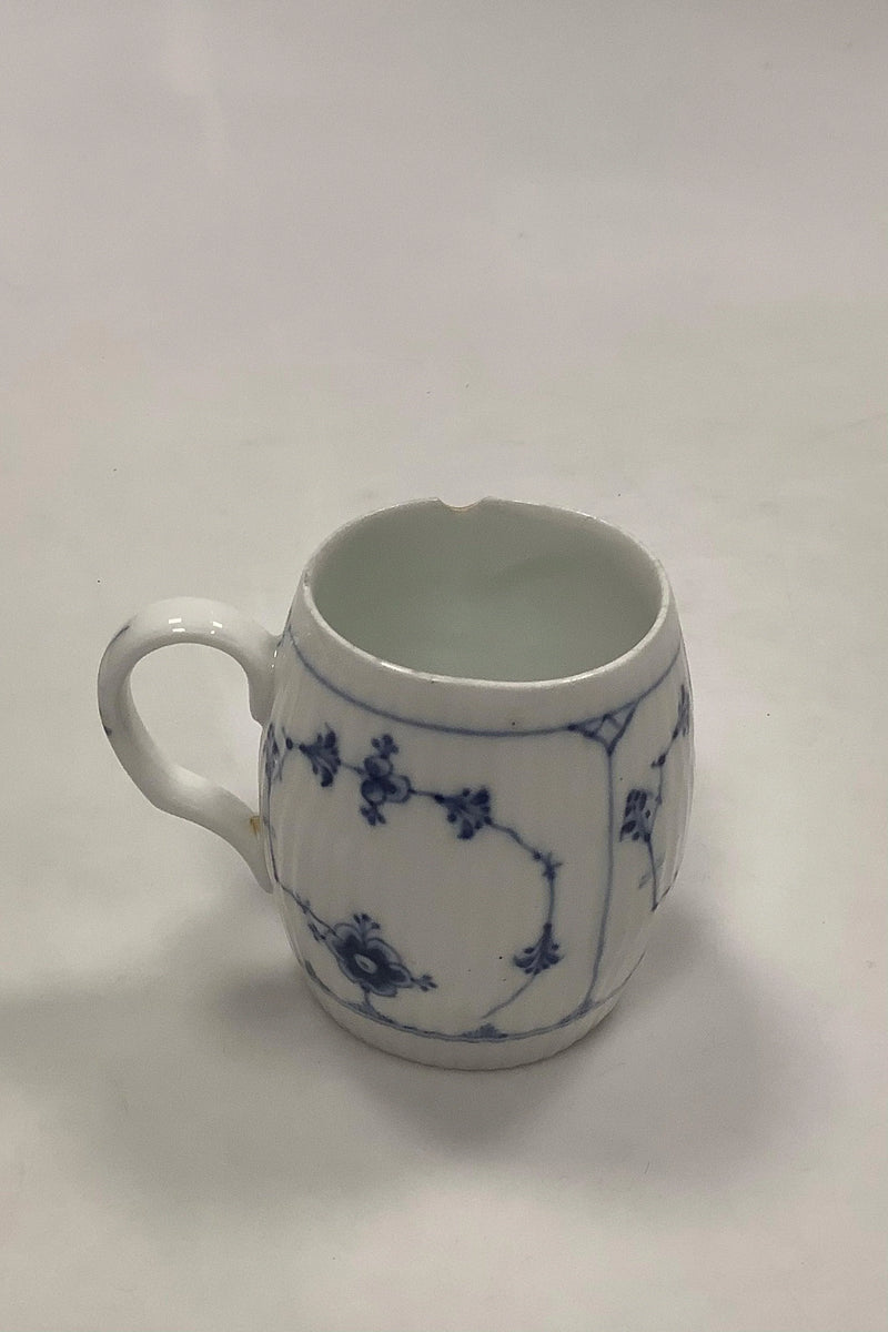 Royal Copenhagen Musselmalet Riflet Sennepskrukke uden låg No. 137