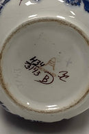 Aluminia Tenera kunstfajance Kande med Låg No. 434-3143