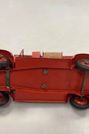 Legetøjs bil: Tekno Falck brandbil stigevogn med Udrykningsflag c. 1940