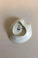 Bing & Grøndahl Art Nouveau Lille Østersformet assiet No 278 PMN