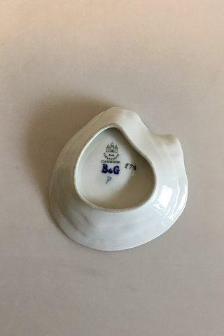 Bing & Grøndahl Art Nouveau Lille Østersformet assiet No 278 PMN