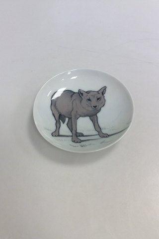 Bing & Grøndahl Art Nouveau Motif Plate with Wolf