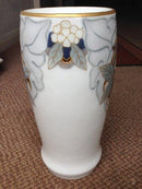 Bing and Grondahl Art Nouveau Unique vase by Elisabeth Drews Kofoed with gold and enamel glaze