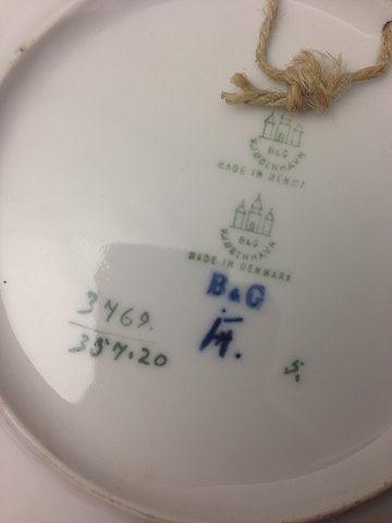 Bing Grondahl 新艺术风格的海鸥配重盘 No 3769/357-20