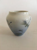 Bing & Grondahl Art Nouveau Vase with 5 Dragonflies No 3765/5 No 6